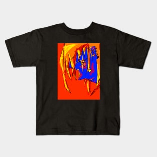 Manga girl Kids T-Shirt